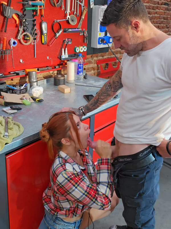 Ich lutsche den Assistenten im Workshop