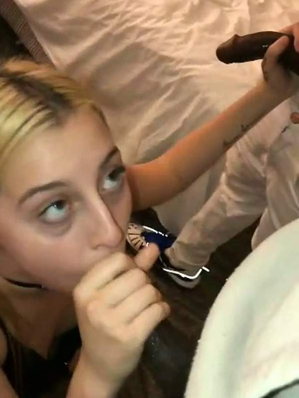 Ich lutsche BBC im Interracial-Dreier